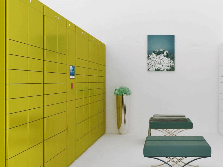 Key office furniture intelligent storage cabinet