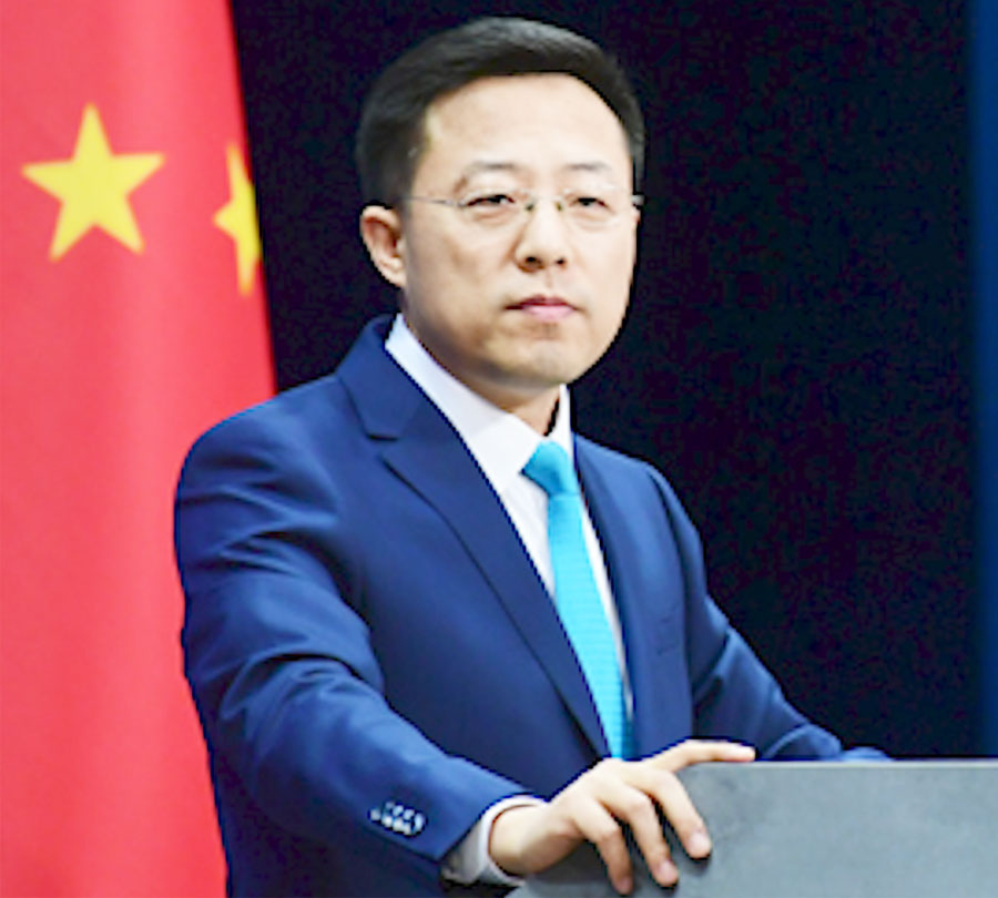 Zhao Lijian, support you.jpg